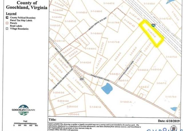 Property at 0 Waddy Dr, Louisa, VA 23093