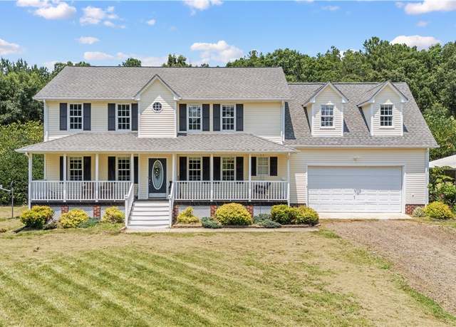 Property at 6004 Anderson Mill Rd, Dinwiddie, VA 23833, 4 beds, 2.5 baths