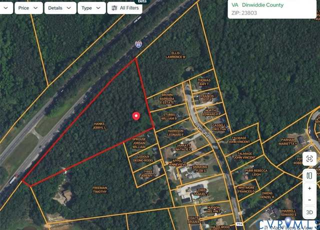 Property at TBD Lewis Rd, North Dinwiddie, VA 23803