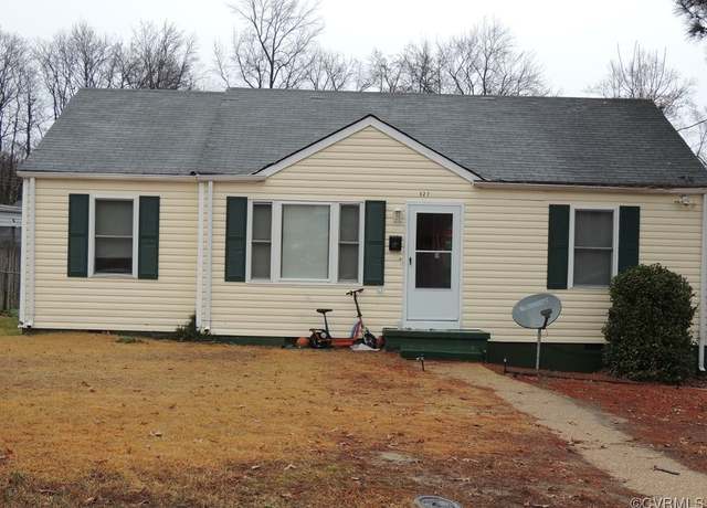 Property at 527 Bellevue Ave, Petersburg, VA 23803, 3 beds, 1 bath