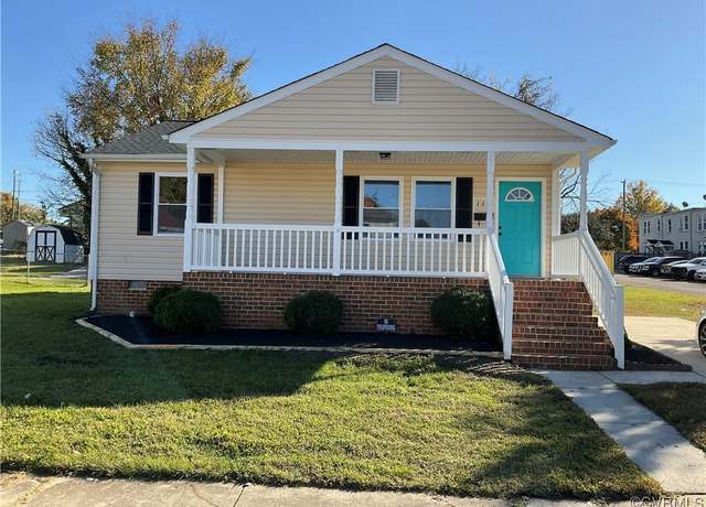 Property at 114 Mercury St, Petersburg, VA 23803, 3 beds, 1 bath