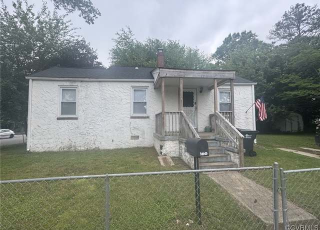 Property at 100 N 21st Ave, Hopewell, VA 23860, 2 beds, 1 bath