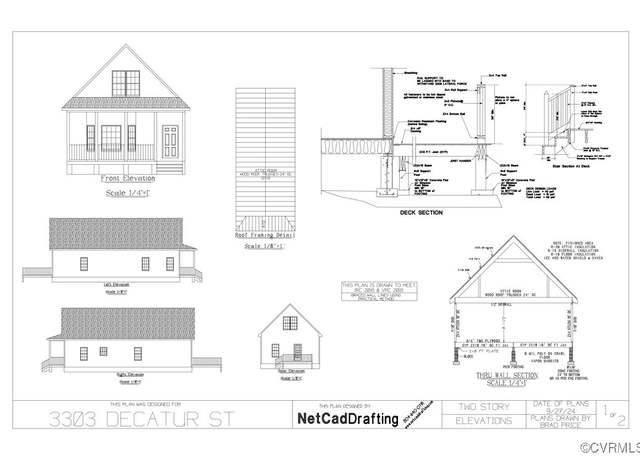 Property at 3303 Decatur St, Richmond, VA 23224, 3 beds, 2 baths