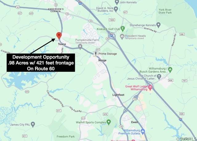 Property at 7989 Richmond Rd, Toano, VA 23168