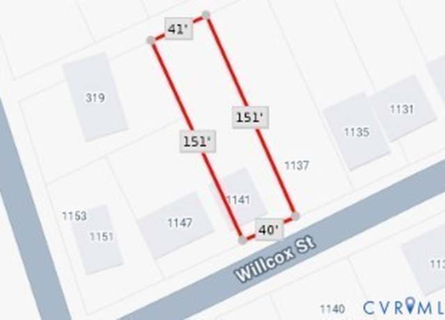 Property at 1141 Wilcox St, Petersburg, VA 23803