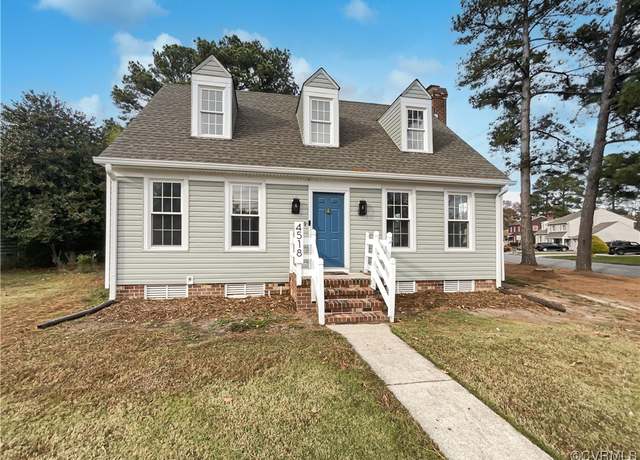 Property at 4518 Conduit Rd, Colonial Heights, VA 23834, 3 beds, 2.5 baths