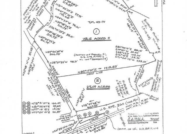 Property at 79.12 Acres Richardson Rd, Amelia Courthouse, VA 23002