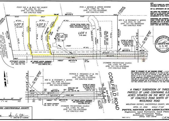 Property at 502 Coalfield Rd, Midlothian, VA 23114