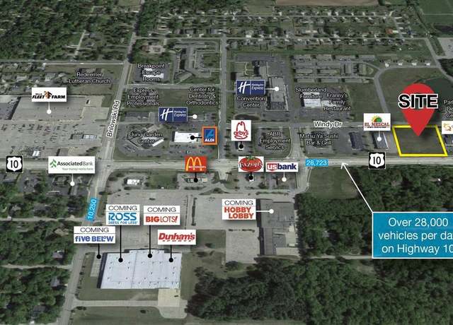 Property at 0 Windy Dr Unit Highway 10, Stevens Point, WI 54482