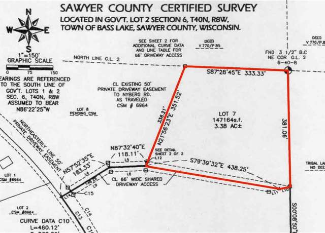 Property at Lot 7 Secluded Trl, Hayward, WI 54843