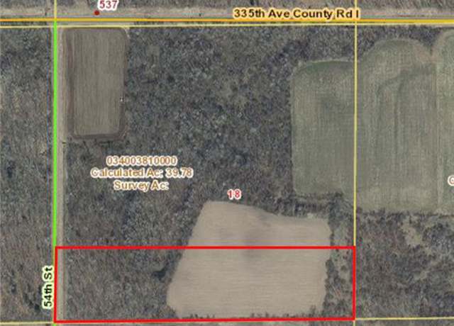Photo of 0 (10 acres,lot 1) 54th St, Frederic, WI 54837
