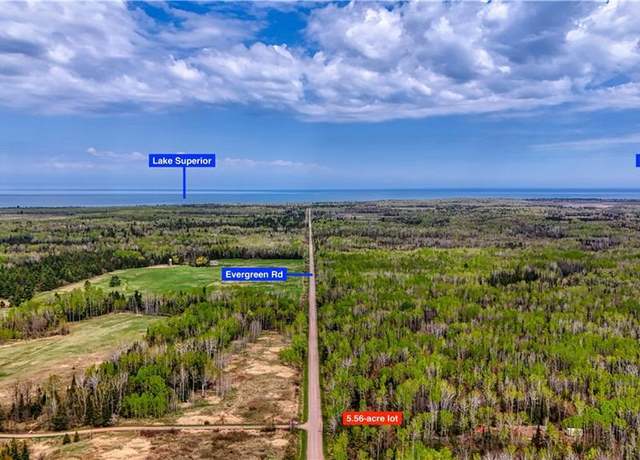 Property at 5.56 acres on Evergreen Rd, Port Wing, WI 54865