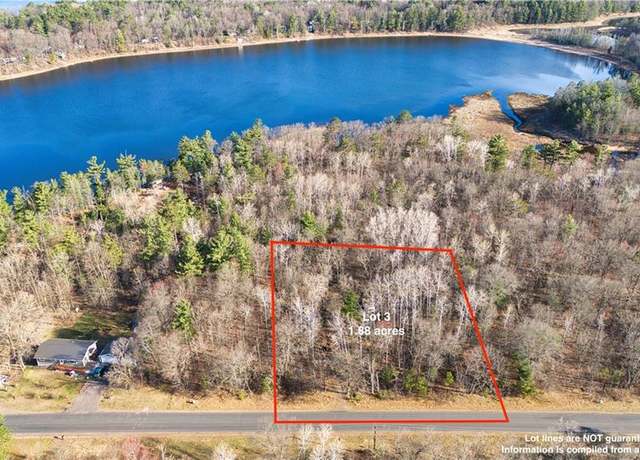 Property at Lot 3 Gurno Lake Rd, Hayward, WI 54843