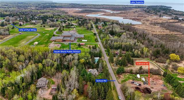 Photo of 2.59 acres on School Rd, Port Wing, WI 54865