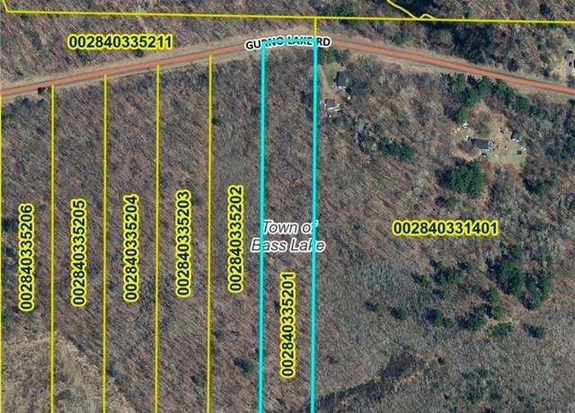 Property at 4.752 acres Gurno Lake Rd, Hayward, WI 54843