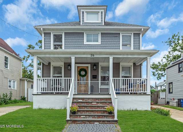 Property at 26 Cedar St, Keyport, NJ 07735, 3 beds, 2 baths