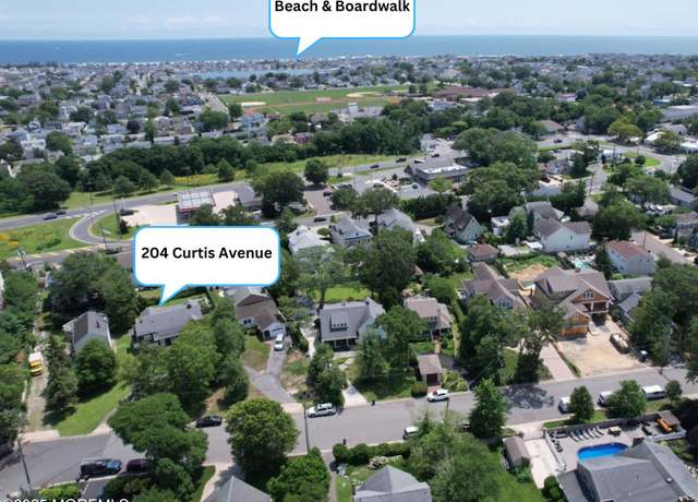 Property at 204 Curtis Ave, Point Pleasant Beach, NJ 08742, 3 beds, 2 baths