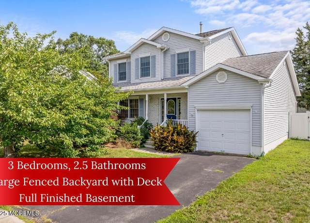Property at 4 Cannonball Dr, Barnegat, NJ 08005, 3 beds, 2.5 baths