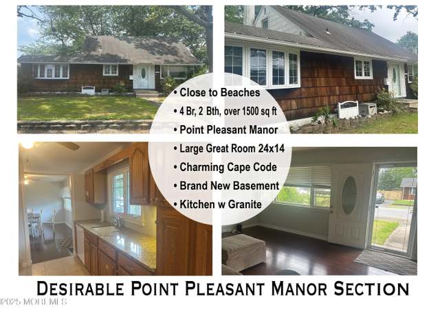 Property at 128 Harding Dr, Brick, NJ 08724, 4 beds, 2 baths