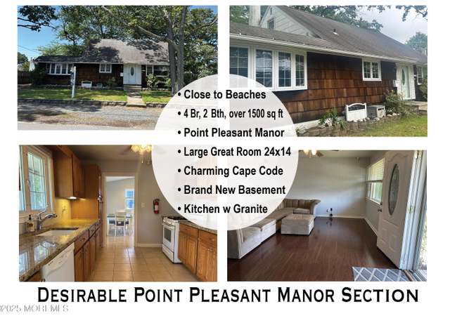 Property at 128 Harding Dr, Brick, NJ 08724, 4 beds, 2 baths