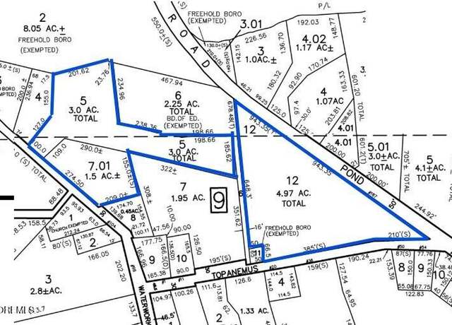 Property at 34 Topanemus Ln, Freehold, NJ 07728