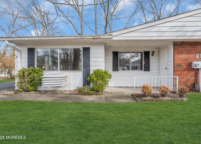 Property at 21 Maryland Ave Unit B, Whiting, NJ 08759, 2 beds, 1 bath
