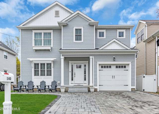 Property at 140 Curtis Pl, Manasquan, NJ 08736, 5 beds, 3.5 baths
