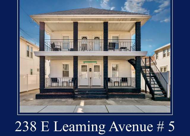 Property at 238 E Leaming Ave Unit 5 Rear 1st, Wildwood, NJ 08260, 2 beds, 1 bath