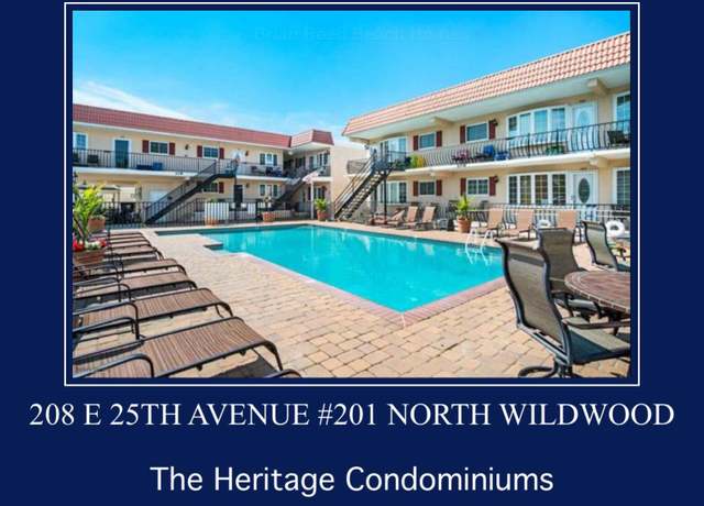 Property at 208 E 25th Ave #201, North Wildwood, NJ 08260, 2 beds, 1 bath