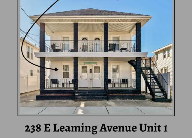 Property at 238 E Leaming Ave Unit 1 Bottom L, Wildwood, NJ 08260, 2 beds, 1 bath