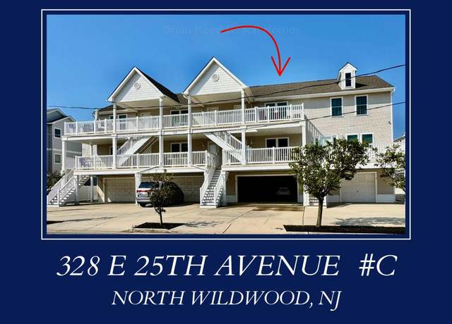 Property at 328 E 25th Ave Unit C, North Wildwood, NJ 08260, 3 beds, 2 baths