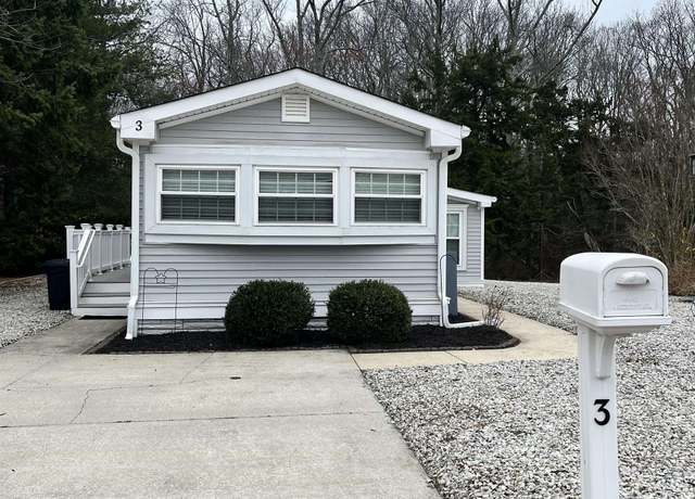 Property at 3 Brucker Dr, North Cape May, NJ 08204, 2 beds, 2 baths