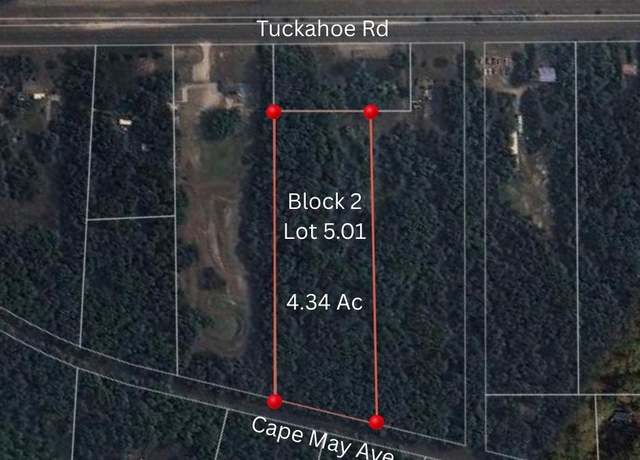 Property at Bl 5.01 Lot 2 Cape May Ave, Dorothy, NJ 08317