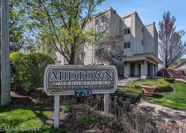 Property at 770 DEER St #206, Plymouth, MI 48170 1729, 2 beds, 2 baths