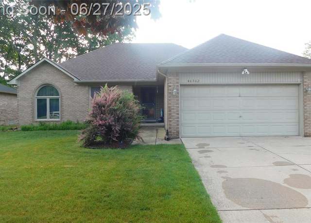 Property at 46362 Springhill Dr, Utica, MI 48317 4056, 3 beds, 2 baths