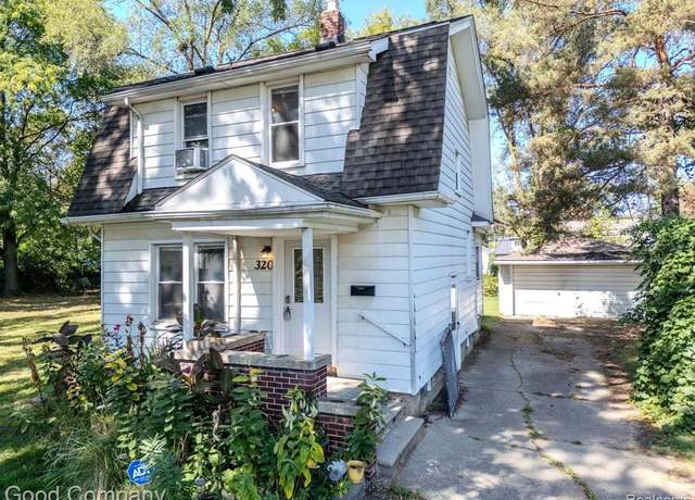 Property at 320 W HAYES Ave, Hazel Park, MI 48030 2411, 3 beds, 1 bath