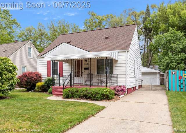 Property at 919 Whitcomb Ave, Royal Oak, MI 48073 2047, 3 beds, 1 bath