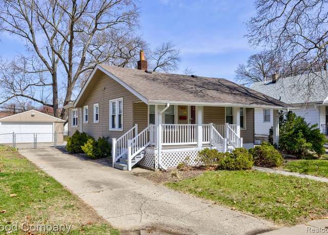 Property at 1614 W SARATOGA St, Ferndale, MI 48220 3151, 2 beds, 1 bath