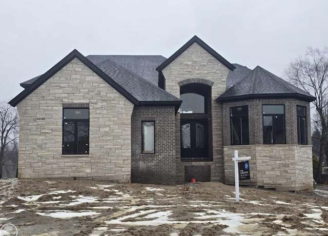 Property at 54166 Carrington Dr Lot 88, Shelby Twp, MI 48316-1363, 4 beds, 3.5 baths