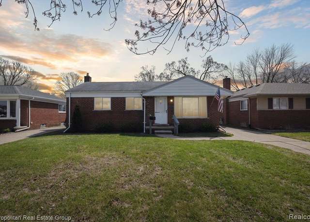 Property at 32981 ROSSLYN Ave, Garden City, MI 48135 1024, 3 beds, 1 bath