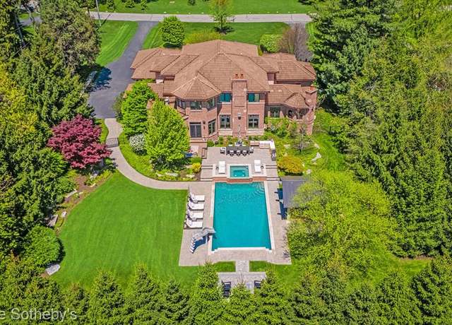 Property at 597 YARBORO Dr, Bloomfield Hills, MI 48304 3433, 6 beds, 8 baths