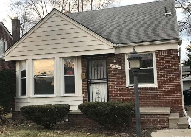 Property at 20308 GREYDALE Ave, Detroit, MI 48219 4432, 3 beds, 1 bath