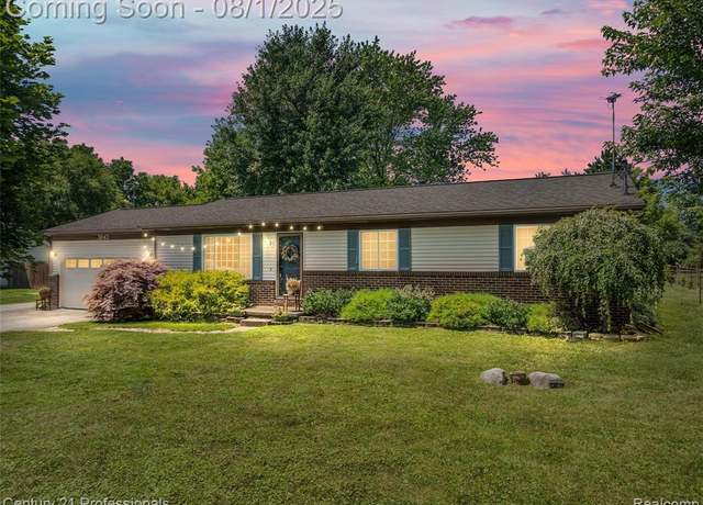 Property at 3843 Thomas Rd, Oxford, MI 48371 1556, 3 beds, 1.5 baths