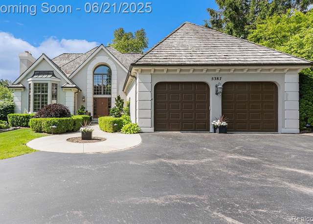 Property at 5387 Bristol Parke Dr, Clarkston, MI 48348 4827, 3 beds, 3.5 baths