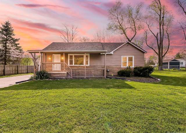Property at 8097 FREDERICK St, Northville, MI 48168, 3 beds, 1 bath