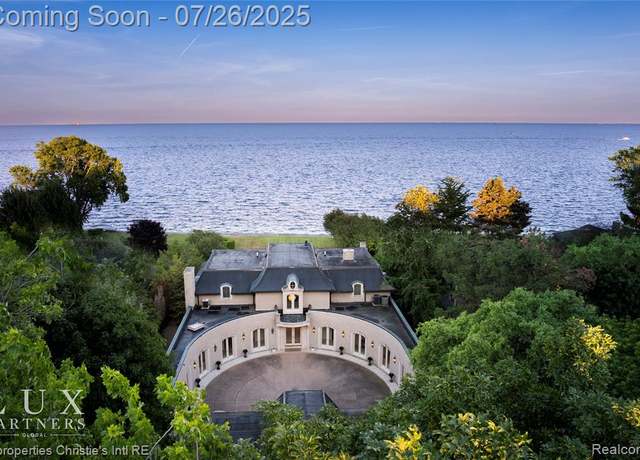 Property at 1010 LAKE SHORE Rd, Grosse Pointe Shores, MI 48236 4106, 5 beds, 6.5 baths