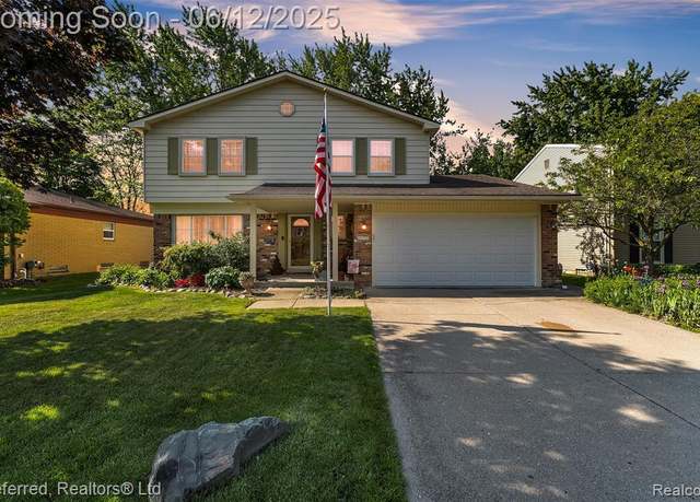 Property at 41815 Cherry Hill Rd, Novi, MI 48375 2516, 4 beds, 2.5 baths