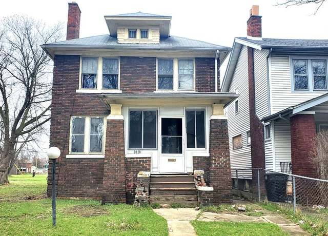 Property at 3028 CARTER St, Detroit, MI 48206 4102, 4 beds, 2 baths