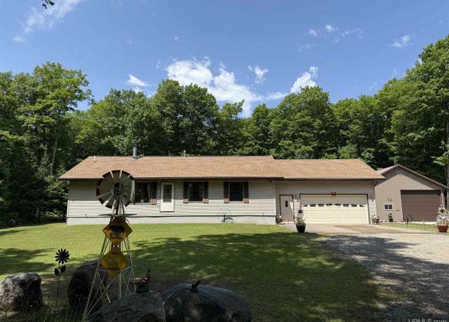 Property at N7081 H-15 Rd, Shingleton, MI 49884, 3 beds, 2 baths