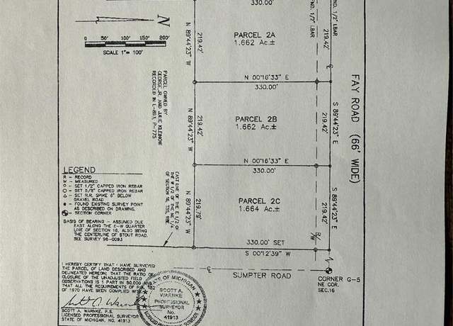 Property at 0 Fay Rd, Carleton, MI 48117